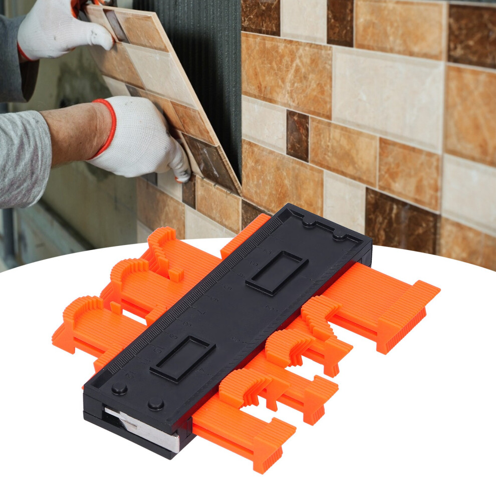 Contour Gauge Irregular Shape Duplicator 5In Lock Tool Orange 8751392117792