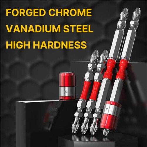 10PCS Double End PH2 Magnetic Screwdriver Bits Set   65mm 1