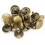 200 Sets Double Cap Rivet Iron Studs 12x10mm for Leather Clothes 2
