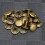 200 Sets Double Cap Rivet Iron Studs 12x10mm for Leather Clothes 9