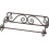 Bronze Wall Mounted Paper Towel Holder with Elegant Scroll Design for SpaceSaving Kitchen Use 3