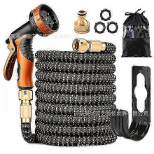 (50FT) Pocket Hose Copper Bullet Expandable Garden Hose Pattern Thumb Spray 25 FT Patented Lead-Free Ultra-Lightweight Solid Copper