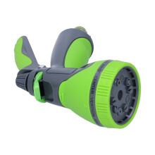 10-Effect High-Pressure Garden Hose Nozzle for Watering & Car Wash