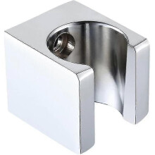 Brass Handheld Shower Head Holder Wall Mount Holder for Bathroom Handheld Sprayer Wand Or Toilet Hand Held Bidet Chrome - RIpj
