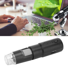 WiFi USB Digital Microscope 50-1000X with 8LED for Circuit & Skin Inspection