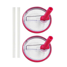 40oz Replaceble Tumbler Flip Straw Lid for Quencher Straw Lid Replacement Fit for HydroJug Traveler