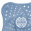 Non-Slip Sink Hair Stopper Blue 1