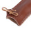 Folding Camping Handle Cover Cow Leather Insulation Protector 11x11cm 5