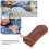 Folding Camping Handle Cover Cow Leather Insulation Protector 11x11cm 7
