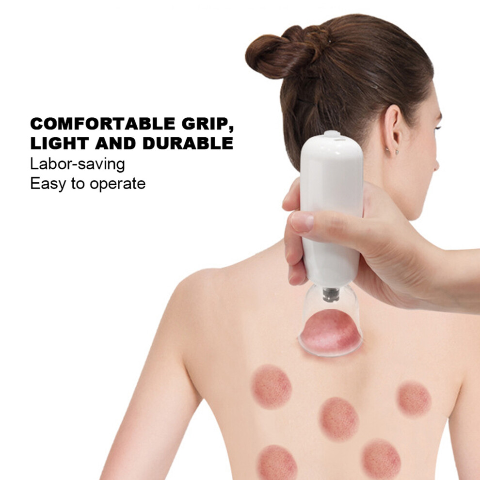 Electric Cupping Massager with LED Battery Indicator and USB Charging