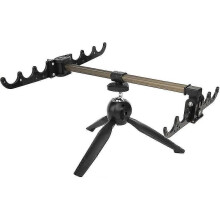 Outdoor Portable Stainless Steel Foldable Tripod Fishing Rod