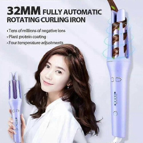 (pink) Numoya Magic Curler - Automatic Hair Curling Iron for Effortless Curls 2