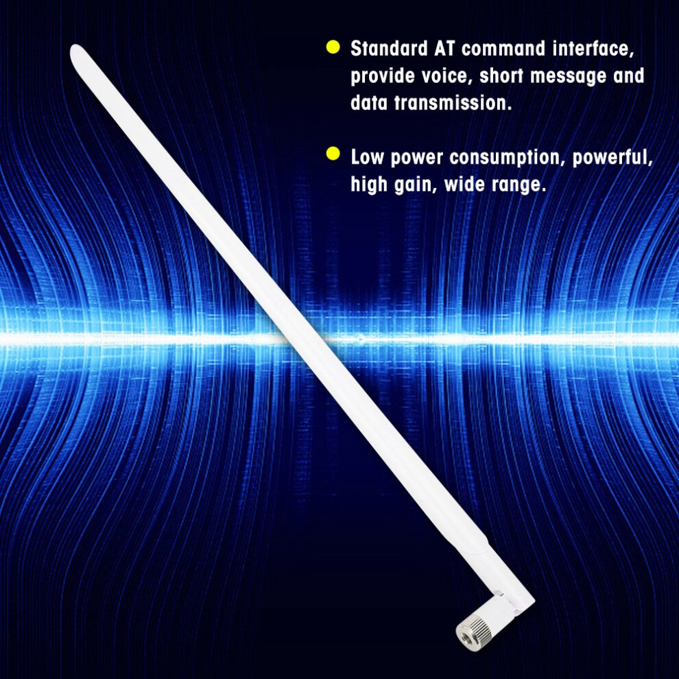 10Dbi Omnidirectional Wifi Antenna For 2.4Ghz Router, Rp-Sma White 9351392122445