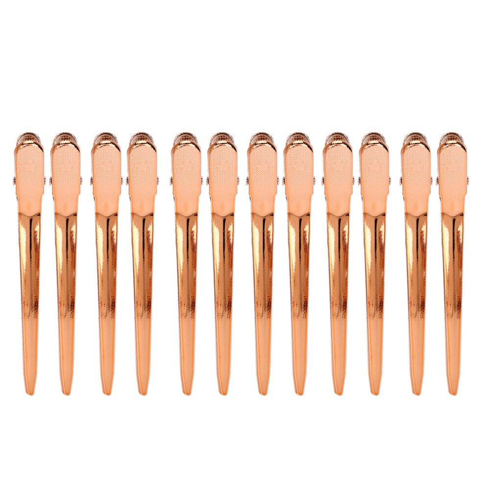 Rose Gold Duckbill Hair Clips