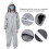 Comfortable Beekeeping Suit Grey 5