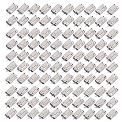 100PCS SMD Tactile Button Switch 3x6x2.5mm High Sensitivity 1