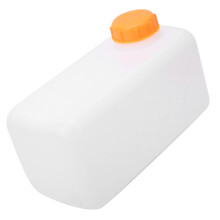5.5L Orange Plastic Fuel Tank for Car Truck Ship Aviation 28.5x14cm