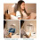 (White) Led Clip-on Reading Lamp Dimmable Eye Protection Table Lamp 4