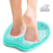 Silicone Foot Brush Scrubber Massager Shower Foot Brush Deep Cleansing Exfoliating Spa Increases Blood Circulation