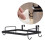 Iron Garbage Bag Rack Stand Bracket Kitchen Organizer Black 26x15.3cm 8