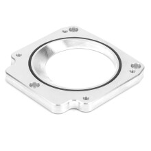 Natural Finish Aluminum Throttle Body Adapter Plate for LS/DBW/DBC 77mm