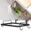 Iron Garbage Bag Rack Stand Bracket Kitchen Organizer Black 26x15.3cm 12
