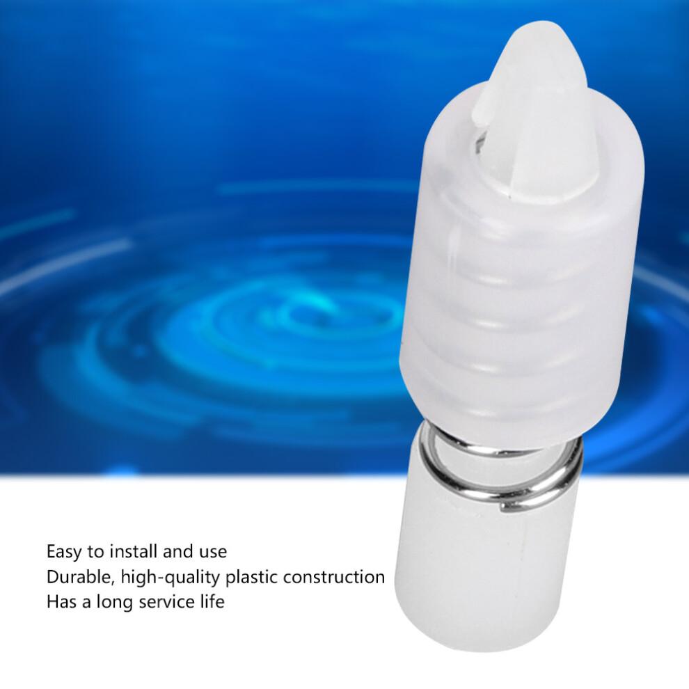 100Pcs White Nylon Mount Pins For Intel Socket 22Mm Heatsink Cooler 8741392124197