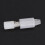 100Pcs White Nylon Mount Pins for Intel Socket 22MM Heatsink Cooler 3