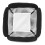 Portable 23cm White Plastic Softbox Flash Cover for Photo Lighting Setup 9