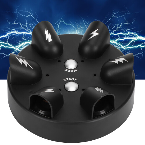 Mini Electric Polygraph Shock Lie Detector Toy Game Black 14x6cm