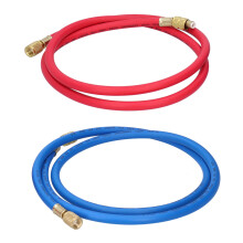 Refrigerant Charging Hose Kit 1.5m for R410 Car A/C Repair, 2PCS