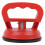 Red ABsPVC Plastic Glass Plate Puller Suction Cup Lifter Single Claw Tile Tool 2