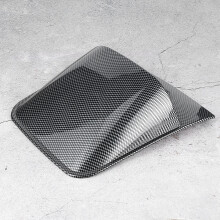 Dual Hole Car Dash Gauge Pod Holder ABS Carbon Fiber Style 8.1x8.5in