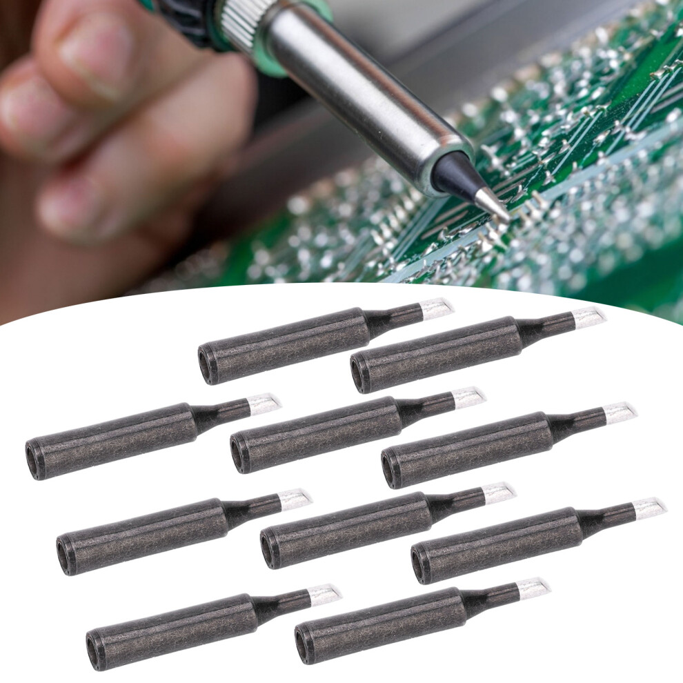 Soldering & Welding Iron Tips 10Pcs Black Inner Heat 900Mt4c For Robust Use 7891392126002