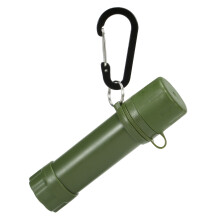 Portable Water Filter Straw 1000L Capacity, 128x30mm, Green/Blue
