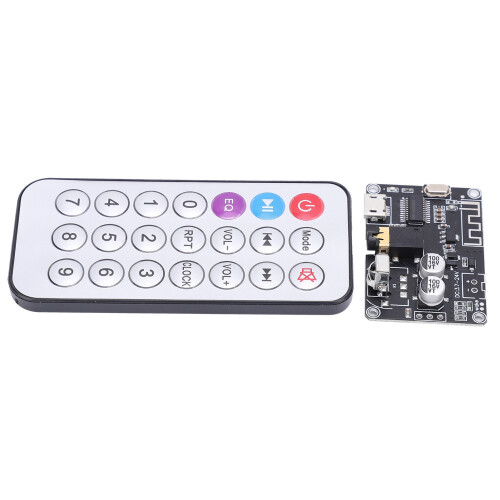 Bluetooth Audio Receiver Board Stereo Amp with Remote XY-WRBT 2