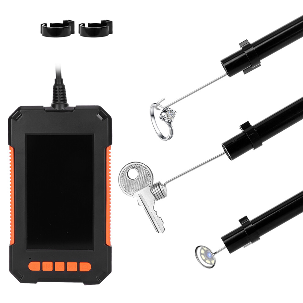 4.3In Lcd 1080P Waterproof Endoscope, 8Mm Borescope, 5M Line 8401392126163