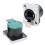 RJ45 PCB Panel Insulation 2Pcs Fire Retardant Durable EL-RJ-WH5 Injection Board 4