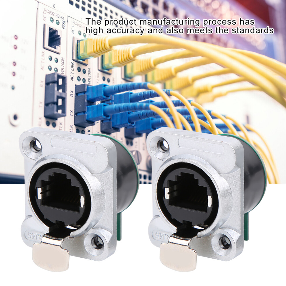 2 Pack RJ45 PCB Panel Fire Retardant