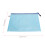 10pcs Light Blue Mesh Zipper File Folders A4 Document Organizer 23.7x33.3cm 1