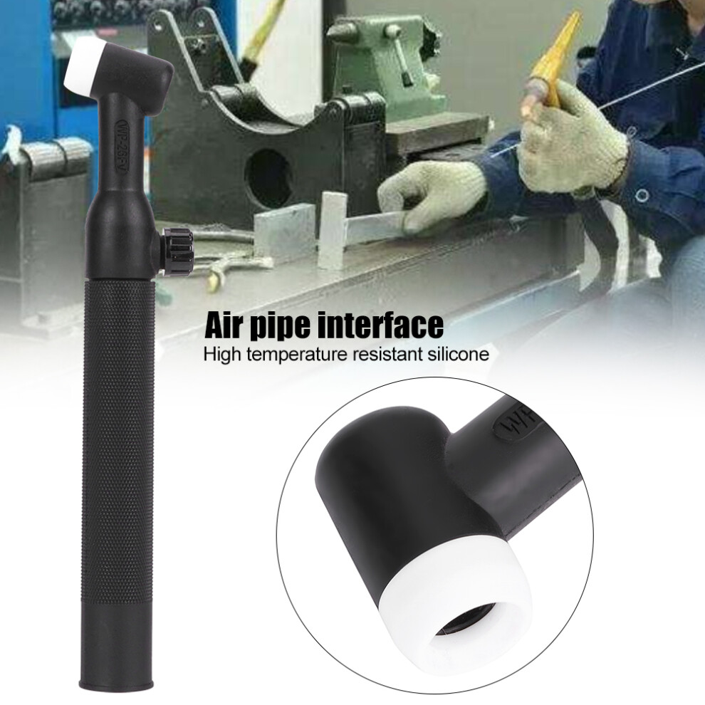 Argon Arc Welding Torch Head With Gas Valve Tig Accessories Brass 4331392126792