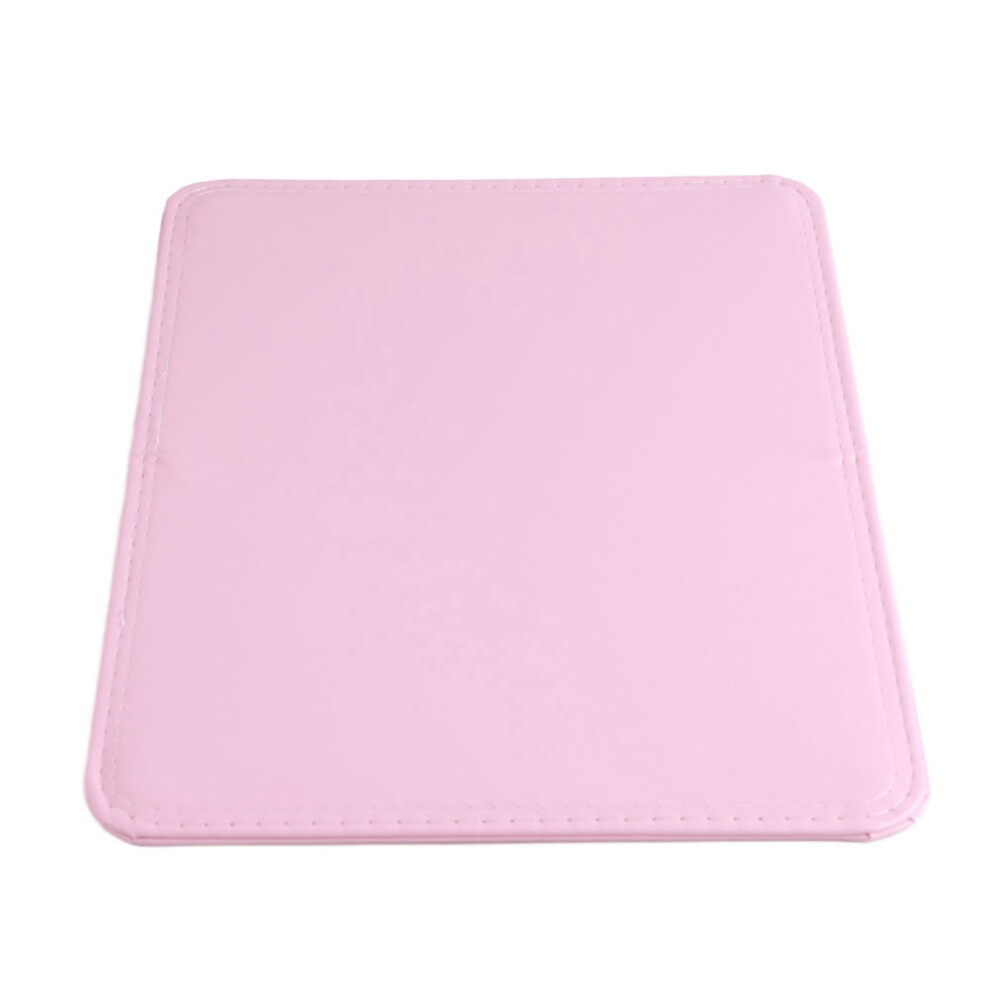 Pink Foldable Pu Manicure Desk Mat 29X37.5cm Nail Salon Cushion