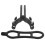 Adjustable Bicycle Flashlight Holder Handlebar Mount for GoPro Interface 2