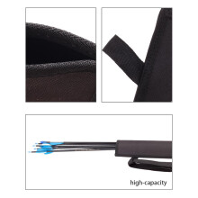 PVC Hip Quiver for Archery Fits 18in 20in 22in Arrows Portable & Durable