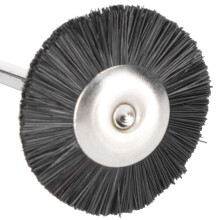 30Pcs Flat Mini Wood Carving Brush Wheel – Rust & Paint Removal, 25mm Diameter