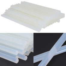 50Pcs Transparent Hot Melt Glue Sticks 7/11mm 220mm for Large Glue Guns