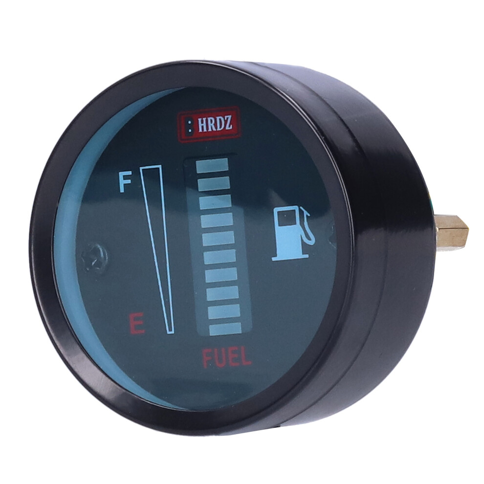 12V Led Fuel Meter Gauge 52Mm Dia Adjustable Resistance For Car Motorcycle 8291392127716