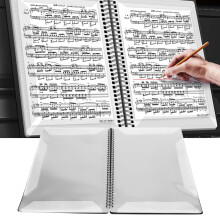 Waterproof A4 Music Folder ABS Piano Guitar Accessories 40 Sheets