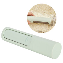 Reusable Cat Hair Remover Brush Portable Green 18.3 x 4.3cm