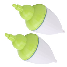 2pcs Electronic LED Fishing Float Bobber Night Tackle Kit, Green, 200m